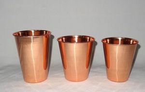 Gran oferta, taza de cobre puro de lujo Premium 100%, taza de mula de Moscú de cobre para cócteles, artículos para bebidas, vidrio de pinta de cobre de alta calidad - Product Image 3