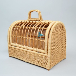 บ้านสัตว์เลี้ยงสำหรับสุนัขและแมว ทำจากไม้ไผ่ เป็นมิตรกับสิ่งแวดล้อม ลายสัตว์ จากเวียดนาม - Product Image 1