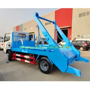 Cina 4m3 ukuran kecil melewati truk sampah untuk dijual di Ethiopia