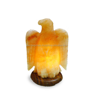 โคมไฟเกลือหิมาลายันพิมพ์โลโก้ได้ปรับแต่งได้งานฝีมือสัตว์ธรรมชาติรูปนกอินทรีโดยวิสาหกิจ - Product Image 2