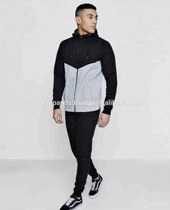 Chándal Deportivo Ajustado para Hombre, Diseño Personalizado al por Mayor, 100% Algodón, Estilo Liso de Última Moda - Product Image 2