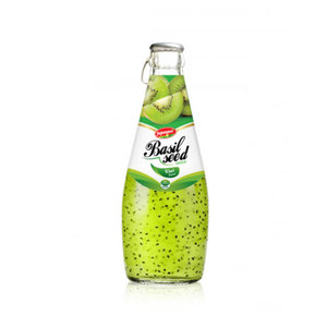 Basil Seed Drink with Blueberry Flavor 290ml, JOJONAVI Brand, <b>Glass</b> <b>Bottle</b>, Refreshing Drink - Product Image 5