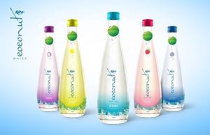 Mayorista Proveedor Sabor a Limón Agua de Coco 300ml Botella de Vidrio Tipo Puré - Product Image 6