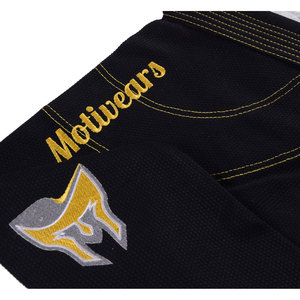 100% coton perle tissage noir BJJ uniforme brésilien Jiu Jitsu Gi BJJ Kimono matériel de haute qualité pour Reema technologies - Product Image 2