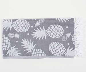คุณภาพสูงที่ดีที่สุดราคาสับปะรด Peshtemal, Fouta,โยน,ผ้าคลุมไหล่,Bath, Beach,ผ้าขนหนู - Product Image 1