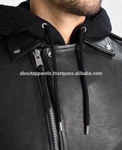 Nouvelle veste en cuir d'agneau et de vache pour hommes, veste de moto en cuir de haute qualité pour hommes - Product Image 3