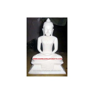 พระพุทธรูปหินอ่อนที่สวยงาม - Product Image 1