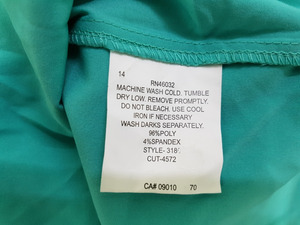 Camisa de oficina de verano para mujer con diseño de plagas sueltas Color sólido Ropa cómoda Stock - Product Image 3