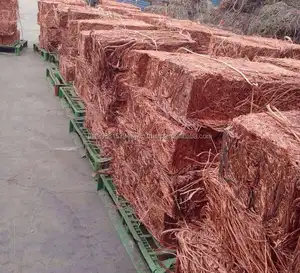 Restos de cobre canadiense y chatarra de alambre de cobre