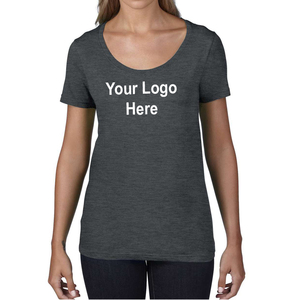 เสื้อยืดคอกลมผ้าฝ้าย100% สำหรับผู้ชายทรงสลิมฟิตแขนสั้นดีไซน์แฟชั่นพิมพ์ลายโลโก้ได้ตามต้องการ - Product Image 3