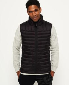 Chaqueta acolchada unisex, chaleco acolchado transpirable, estilo bombardero de cuero para hombres y mujeres, chaleco acolchado de punto - Product Image 2