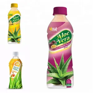 Jugo de Aloe Vera con Sabor a Maracuyá - 350 ml, Refrescante y Saludable, Bebida Premium, Proveedor Mayorista - Product Image 1