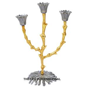 Metal <b>Tree</b> <b>Candle</b> Holder Stand Made of Best Metal with High Quality Use Home Restaurant Hotel Office Wedding Decor - Product Image 1