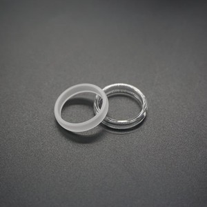 Anneaux en cristal de saphir poli de qualité supérieure haute résistance mécanique style classique-direct du fabricant - Product Image 1