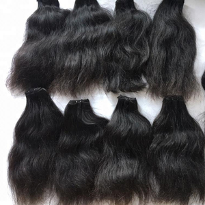 Extensions de cheveux humains Remy du Cambodge, longueur 8-28 pouces, vierges, double trame, fabriquées à la machine - Product Image 1