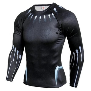 T-shirt à manches longues pour homme, de Sport, de Gym et de Fitness, sur mesure, Punisher Rashgard, nouveauté 2020 - Product Image 1