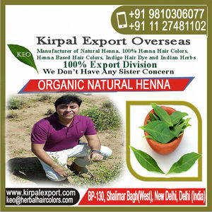 Non Allergique Non Chimique Blond Henné Poudre Couleur de Cheveux Vert Semi-Permanent Exporté par Fabricant/Exportateur - Product Image 5