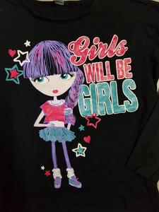 บังคลาเทศเสื้อยืดแขนยาวลายเด็กผู้หญิงแฟนซีสุดๆสำหรับฤดูใบไม้ผลิ - Product Image 6