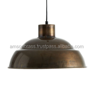 Industrial Courtyard Pendant Lamp Shade <b>for</b> Beautiful <b>Lighting</b> <b>Decorative</b> Iron Dome Shape Hanging Lamp - Product Image 6