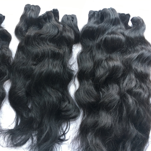 Extension de cheveux humains vierges, tissage naturel, vierge, chevelure humaine - Product Image 1