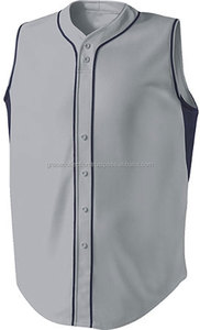 100% Polyester Sportswear Maillots de baseball pas cher Respirant Uniforme de baseball grande taille pour la saison de printemps - Product Image 6