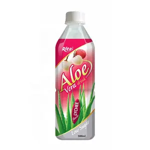 Vietnam Beverage Company 500ml Botella para mascotas Aloe Vera Bebida Etiqueta privada Bueno para la salud Jugo fresco Precio bajo Exportación