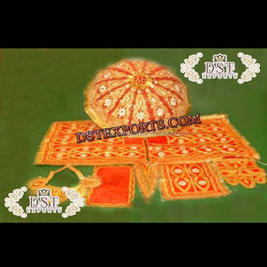 Disfraz indio de caballo bordado pesado, decoración de boda, diseño de neumático de caballo Ghodi, fabricantes de bodas - Product Image 2