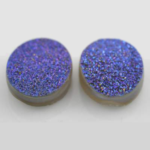 Fabricants et fournisseurs, grossistes et exportateurs d'agate druzy naturelle de haute qualité avec revêtement en titane pour la fabrication de bijoux - Product Image 5