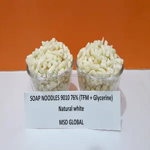 Soap Noodles 9010 76% TFM natural white high glycerin noodles