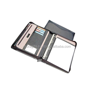 Black <b>Ring</b> <b>Binder</b> With Notepad Holder - Product Image 1