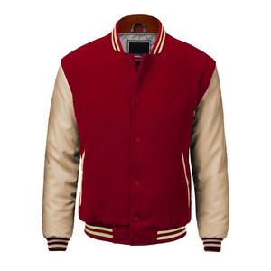 Nouveau modèle de vestes universitaires à col montant pour hommes en couleur marron vestes de haute qualité à vendre OEM FACTORY - Product Image 1