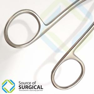 Forceps Megil pour adultes, en acier inoxydable, instrument de serrage manuel pour saisir les aiguilles, instrument chirurgical manuel - Product Image 6
