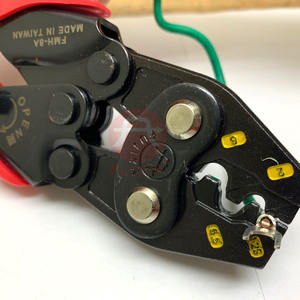 Outils de sertissage de bornes à fil à mâchoires dentelées à cliquet en acier FUJIYA OEM - Product Image 6