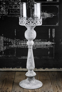 Portavelas de huracanes de metal dorado y vidrio para el hogar, bodas, fiestas de cumpleaños, eventos, decoración, centro de mesa - Product Image 4