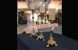 Centro de mesa de centro de cristal, centro de cristal redondo, bola de cristal dorada, último diseño - Product Image 4
