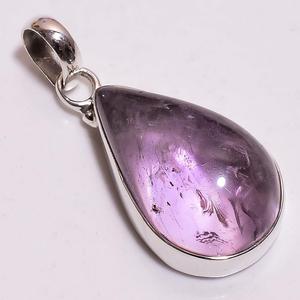 Pendentif en améthyste violette naturelle de haute qualité, bijoux en argent sterling 925, vente en gros de pendentifs en argent, fabricant de pendentifs en argent - Product Image 3