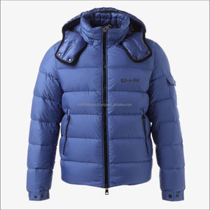 Chaqueta de burbujas negra para hombre, acolchada, acolchada, personalizada, de alta calidad, ligera, para exteriores - Product Image 4