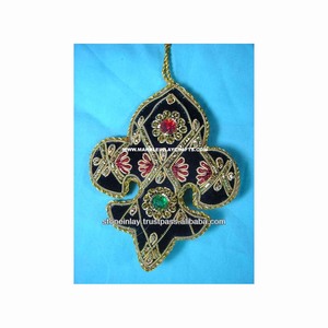 Embroidery Christmas Hanging Decoration Nice Design Shape Ornament - Product Image 1