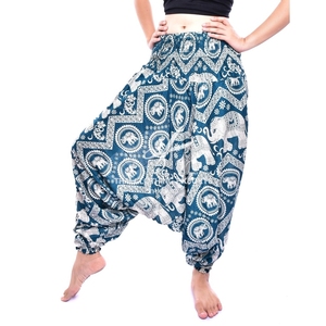 Boho กางเกงฮาเร็ม,กางเกงเอวต่ำ & จั๊มพ์สูท - Product Image 4