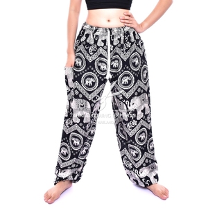 กางเกงฮาเร็มเอวยางยืด,กางเกงใส่ได้ทั้งชายและหญิง - Product Image 2