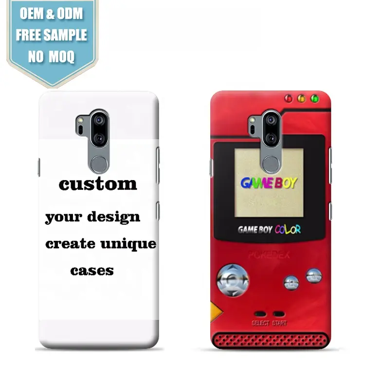 Customized Cellphone Case 3D Sublimation Printable Mobile Phone Cover For LG G8 Support Dropshipping