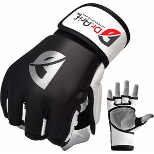 2025ถุงมือ MMA สำหรับเด็กมืออาชีพ, ถุงมือชกมวยครึ่งนิ้วหนังวัวเทียมมีขนาดให้เลือก - Product Image 1