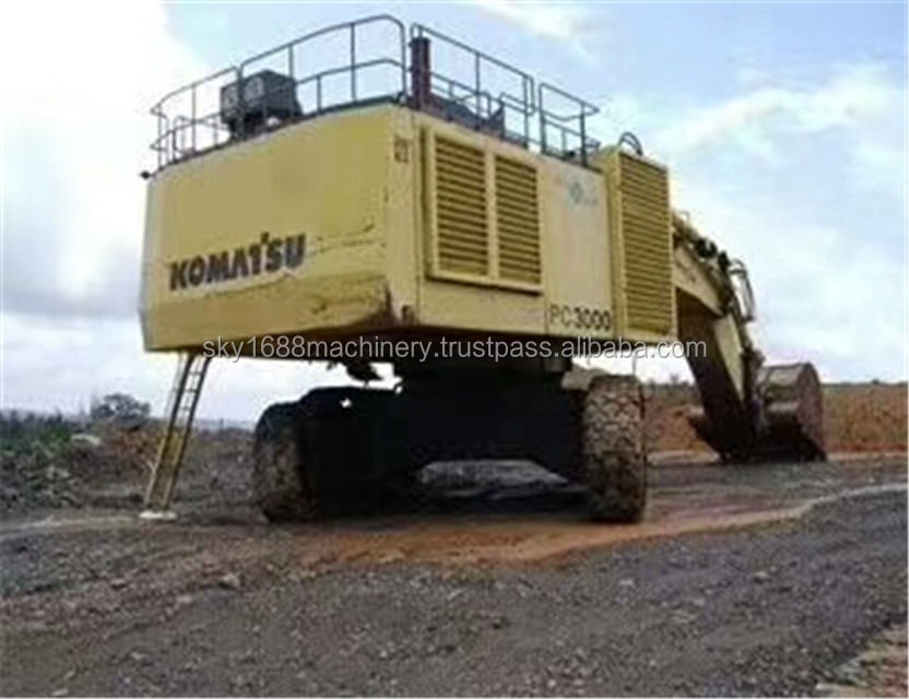Экскаватор komatsu PC3000 б/у в японском состоянии/Экскаватор komatsu 300 тонн на продажу