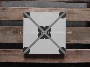 Azulejos de Cemento Hechos a Mano, Diseño Diagonal, Azulejos Modernos para Interiores de Villas, 150x150 mm, ACCENTS |   Fábrica CTS - Product Image 2