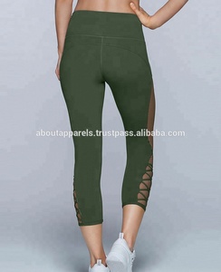 Black and Smoke Matching Tights High Waist Custom Yoga <b>Leggings</b> for <b>Women</b> Wholesale, High Waist Breathable <b>Leggings</b> - Product Image 3