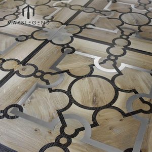 Wholesale Stainless Steel Wood <strong>Flooring</strong> <strong>Inlay</strong> Wood Parquet Suppliers Oak Parquet <strong>Flooring</strong> <strong>Patterns</strong> - Product Image 1