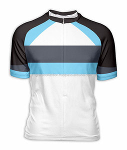 Camisetas de Ciclismo de diseño personalizado, Jersey deportivo de estilo con media cremallera - Product Image 4