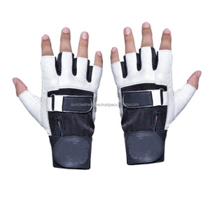 Premium Leather <b>Fitness</b> <b>Gloves</b> for Weight Lifting Key Features Comfortable Durable Stylish - Product Image 5