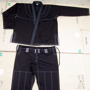 Uniforme personalizado cómodo Jiu Jitsu Gi Kimono con diseño de impresión en blanco chaqueta de tejido de perlas pantalones de lona Color personalizado Unisex adulto - Product Image 4