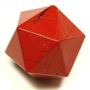 Dodecaedro de cristal de alta calidad, piedra de jaspe rojo, dodecaedro, mayorista de piedra natural curativa - Product Image 2